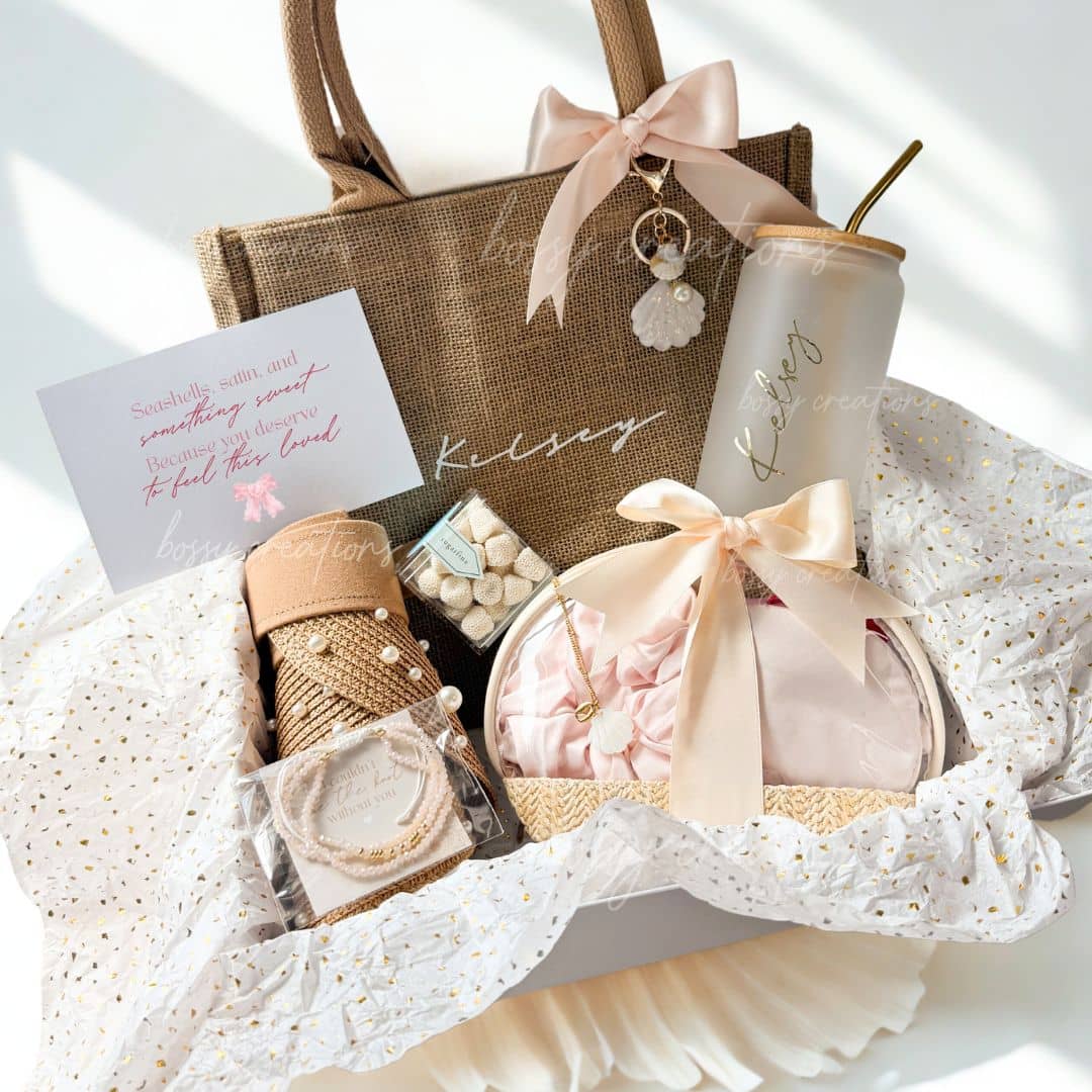 Coastal Bridal Party Gift Box – Bossy Creations display picture 1