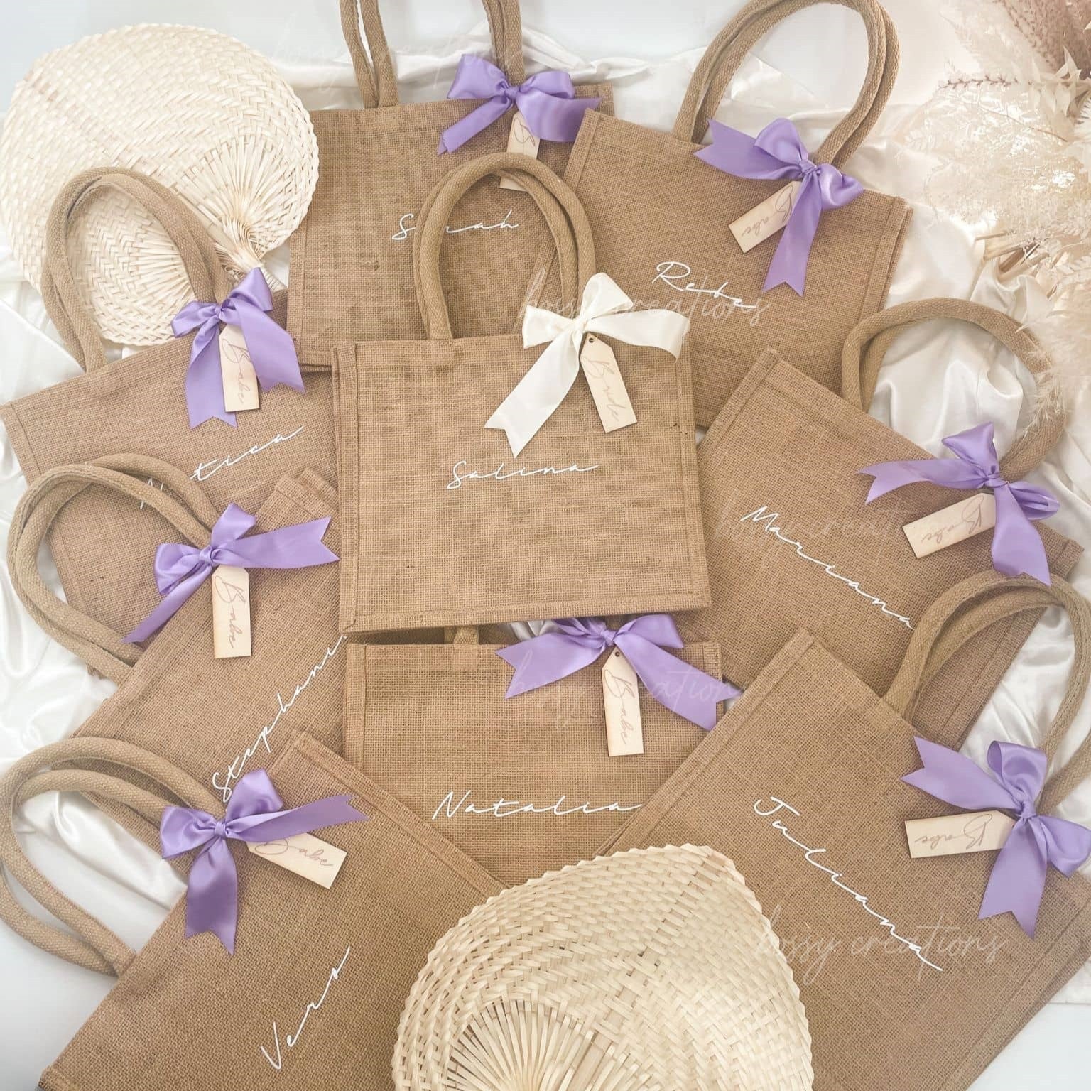Personalized Bridesmaid Totes