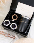 Black Flower Girl Petite Box