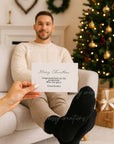 Black & Gold Elegant Christmas Box