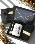 Black & Gold Elegant Christmas Box