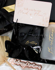 Black Sunnies Bridesmaid Proposal Box