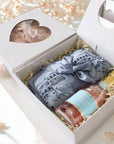 Champagne & Satin Heart Box