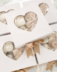 Champagne & Satin Heart Box