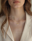 Dainty Heart Necklace for Bridal Party