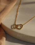 Intertwined Hearts Necklace for Bridal Party