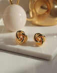 Couldn't Tie The Knot Without You Earrings for Bridal Party
