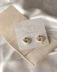 Couldn't Tie The Knot Without You Earrings for Bridal Party
