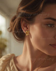 Couldn't Tie The Knot Without You Earrings for Bridal Party