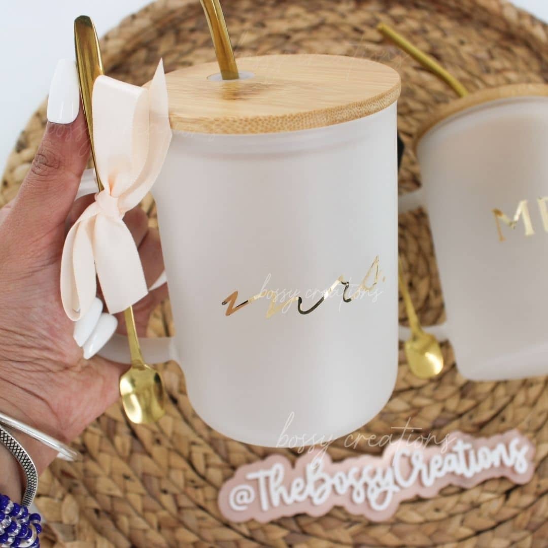 Mr & Mrs Mug Petite Gift Set