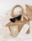 “Keep it Chic” Bachelorette Beach Tote Bag Gift Set