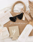 “Keep it Chic” Bachelorette Beach Tote Bag Gift Set