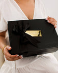 Empty Magnetic Gift Box + Card (BLACK)