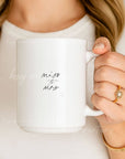 Miss To Mrs 15oz Mug