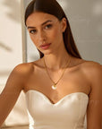 Pearled Conch & Seashell Necklace for Bridal Party