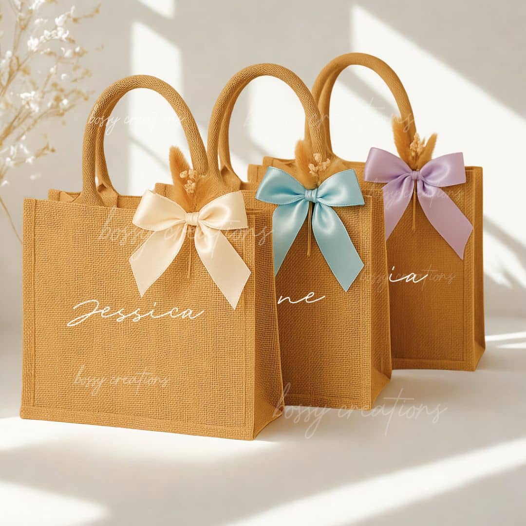Personalized Bridesmaid Totes