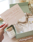 Pajamas & Mimosas Sage Petite Box