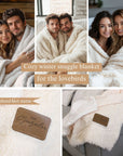 Personalized Sherpa Blanket Couples / Bridesmaids