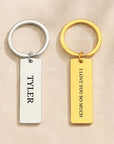Personalized Spotify Song Keychain