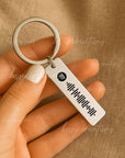 Personalized Spotify Song Keychain