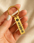 Personalized Spotify Song Keychain