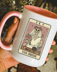 Spooky Skeletons Tarot Mugs for Couple