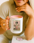 Spooky Skeletons Tarot Mugs for Bridal Party