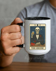 Spooky Skeletons Tarot Mugs for Couple