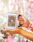 Spooky Skeletons Tarot Mugs for Bridal Party