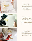 Empty Magnetic Gift Box + Card (WHITE)