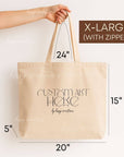 Canvas Totes with Personalized Names
