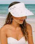 Bachelorette Personalized Sun Visor Hats