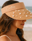 Bachelorette Personalized Sun Visor Hats