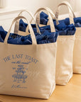 Personalized Large Beach Bag W/ Zipper (Canvas Totes)