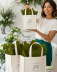 Personalized Welcome Gift Bags For Wedding (Canvas Totes)