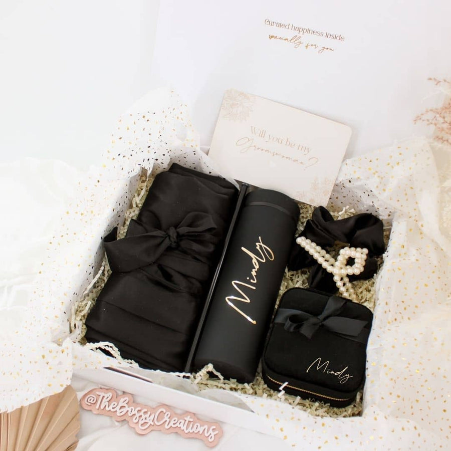 "HAIR UP, DRINKS UP" GIFT BOX