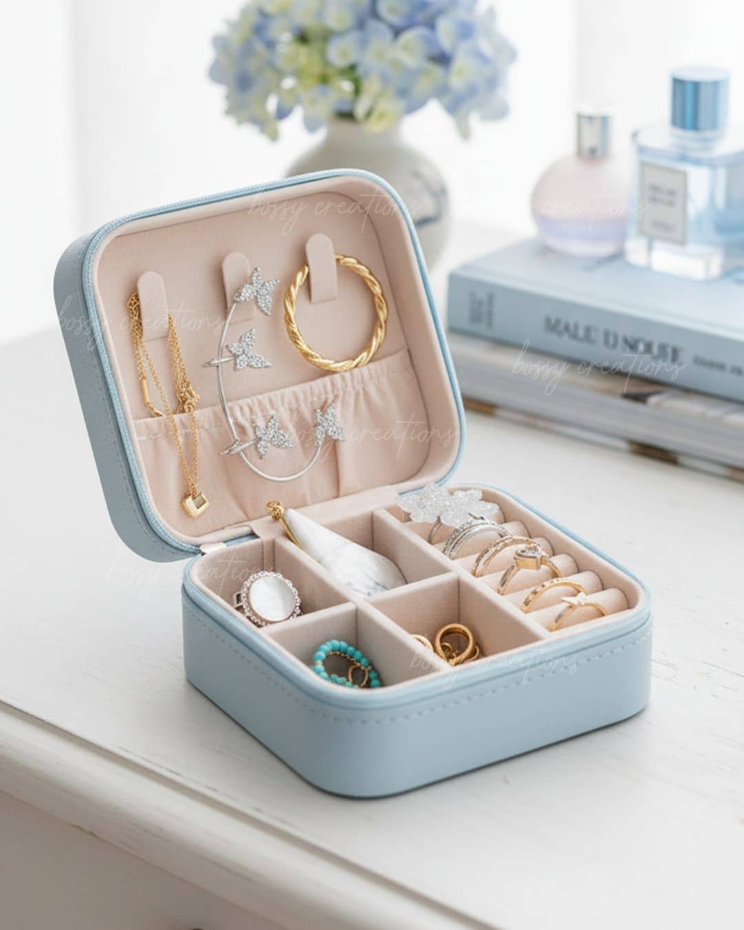 Something Blue Bridal Party Box – Bossy Creations