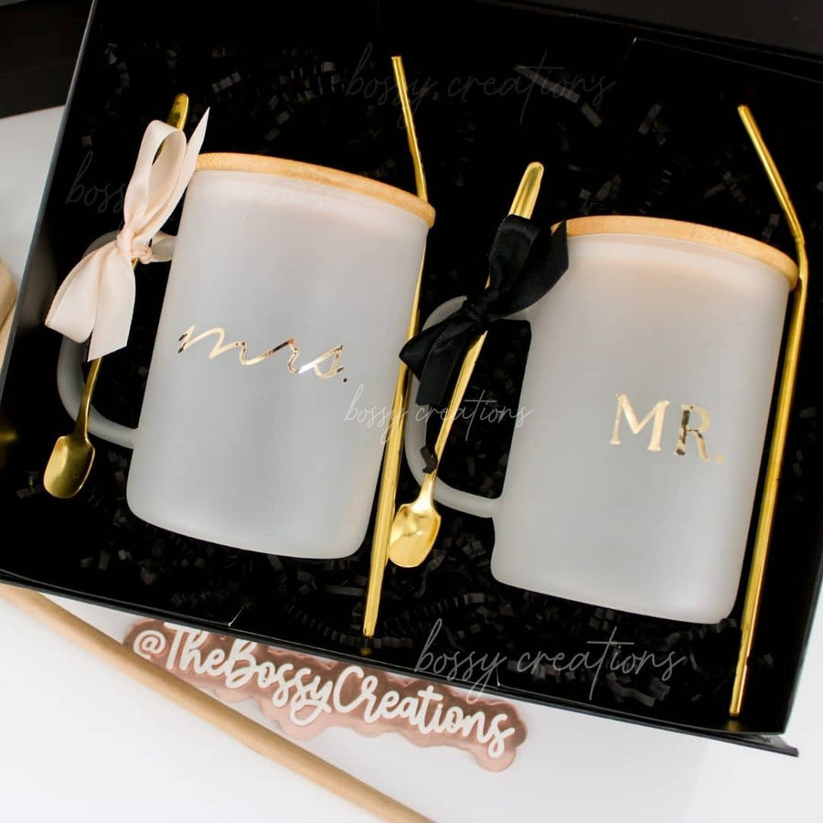 Mr & Mrs Mug Petite Gift Set