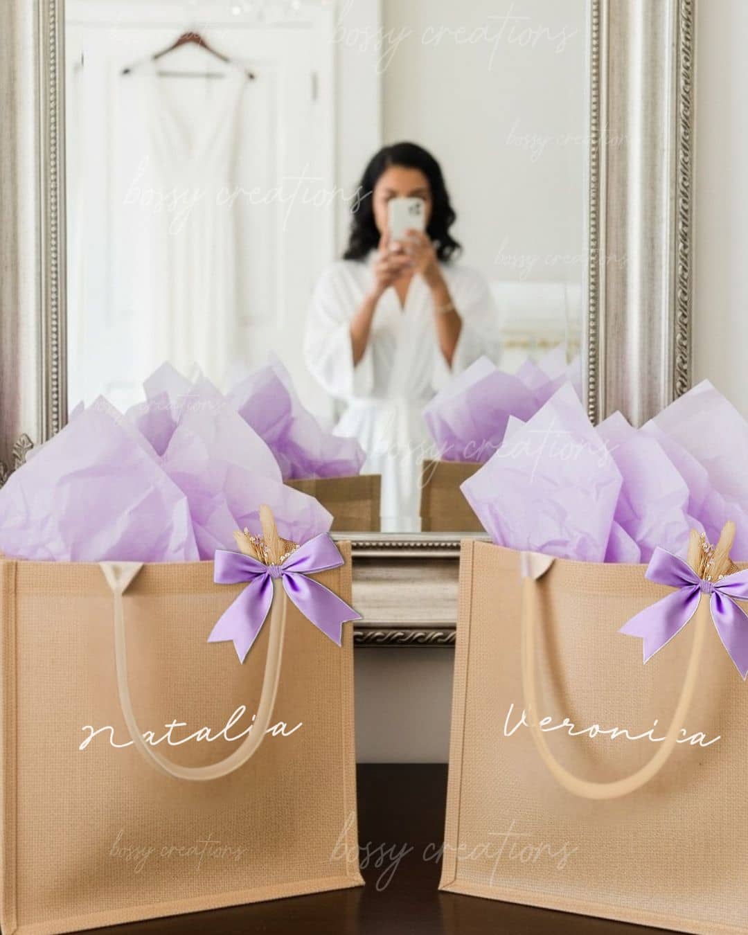 Personalized Bridesmaid Totes – Bossy Creations