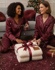 Personalized Sherpa Blanket Couples / Bridesmaids