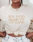 Sun & Sand Bachelorette Tshirt