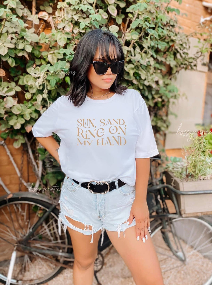 Sun & Sand Bachelorette Tshirt