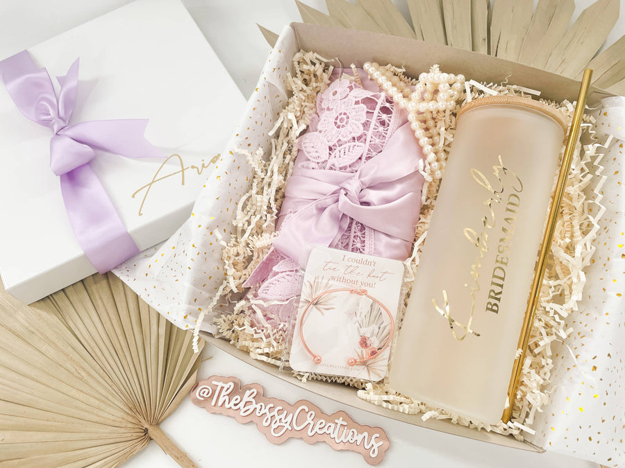 "Couldn't Tie The Knot W/O You" Gift Box - DELUXE